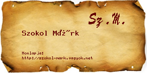 Szokol Márk névjegykártya
